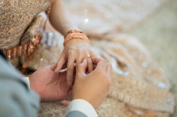 wear a ring, wedding ring, love couple
