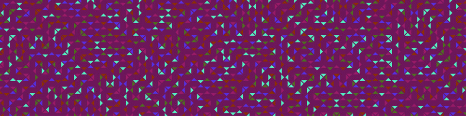 Color Rhombus tile tessellation pattern illustration