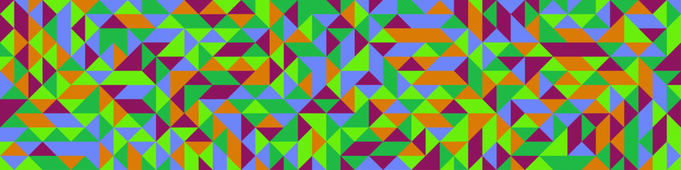 Color Rhombus tile tessellation pattern illustration