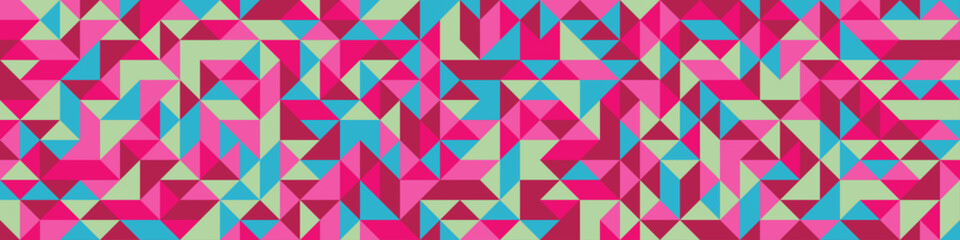 Color Rhombus tile tessellation pattern illustration