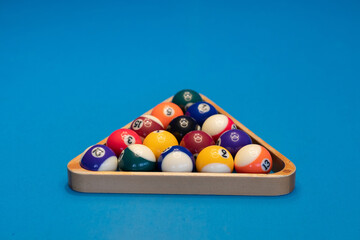 snooker ball on the table, sport