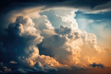 Dramatic Clouds Background