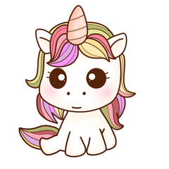 cute unicorn cartoon