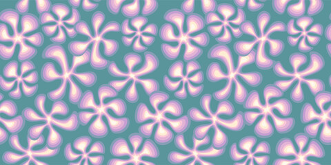 Holographic abstract pattern. Trendy seamless print. Vector design for paper, cover, fabric, interior decor and other use