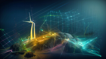 Sci-Fi Wind Power Futures that Visualizing Generation Through Graphs and Diagram