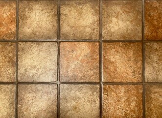 brown tile floor for background images
