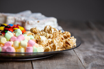 Candy charcuterie board perfect for a kid's birthday party