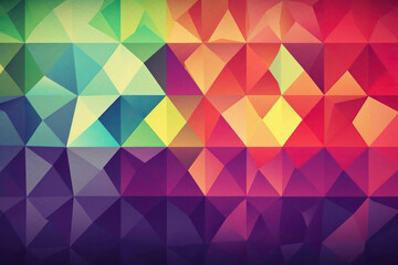 Fototapeta premium abstract geometric background. Generative AI