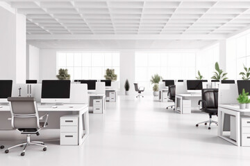 room interior of a modern office