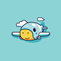 Vector airplane illustration