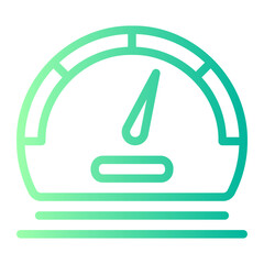 speed gradient icon