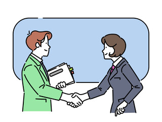 businessperson shaking hands