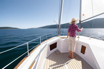 Obraz premium sailing boat