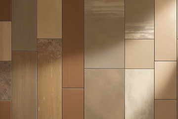 Background brown tan textured tile with blur and graduated patterns of irregular color