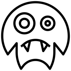 halloween line icon,linear,outline,graphic,illustration