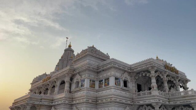 Prem Mandir is a Hindu temple dedicated to Shri Radha Krishna, located in the holy city of Vrindavan, Uttar Pradesh, India