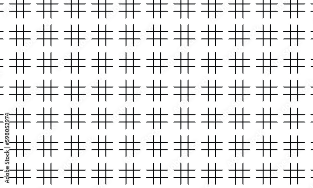 Poster abstract creative seamless geometric pattern vector.