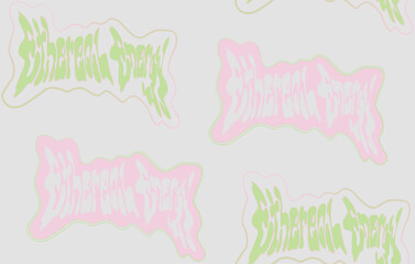 ACTIVE WINTER CURVY PASTEL ALL OVER PRINT