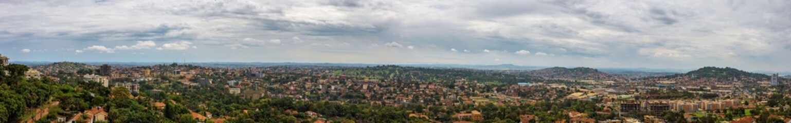 Fototapeta na wymiar Kampala Landscape