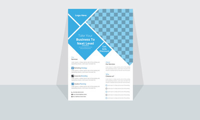 Minimal Modern Corporate and Creative Business Flyer Design Template Horizontal Name Flyer Simple and Clean Visiting Flyer Vector illustration Colorful Business Flyer,Brochure Design