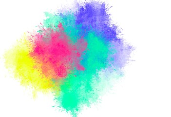 Colorful abstract splash background