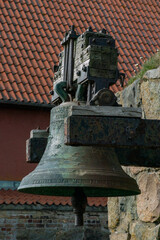 Fototapeta na wymiar Bell from the old castle