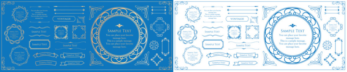 6vintage and antique frames