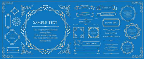 6vintage and antique frames