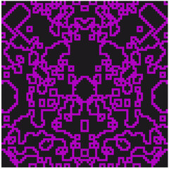 Vector background with repeat pattern. multicolored  mosaic. Perfect for fashion, textile design, cute themed fabric, on wall paper, wrapping paper, fabrics and home decor.