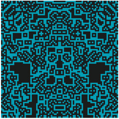 Vector background with repeat pattern. multicolored  mosaic. Perfect for fashion, textile design, cute themed fabric, on wall paper, wrapping paper, fabrics and home decor.