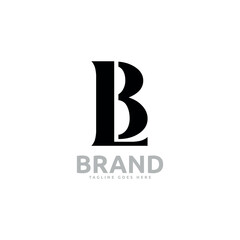Creative LB letter logo design
