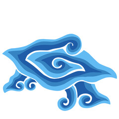 Batik Mega Mendung Pattern 