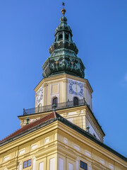 Fototapeta na wymiar Tower of Kromeriz castle, Czech republic