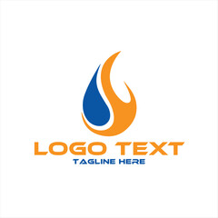 plumbing  oil  gas air condition and heating logo collection 