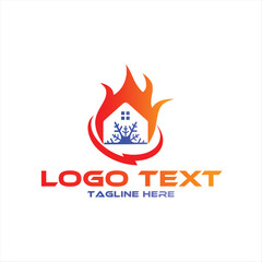 plumbing  oil  gas air condition and heating logo collection 