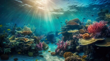 Fototapeta na wymiar The big Reef AI generated