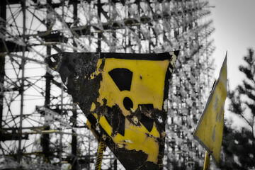 Chernobyl, summer, radioactive contamination