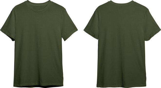 Free army green top