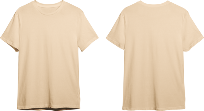 Sand dune men's classic t-shirt front and back