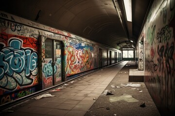 old abandoned factory