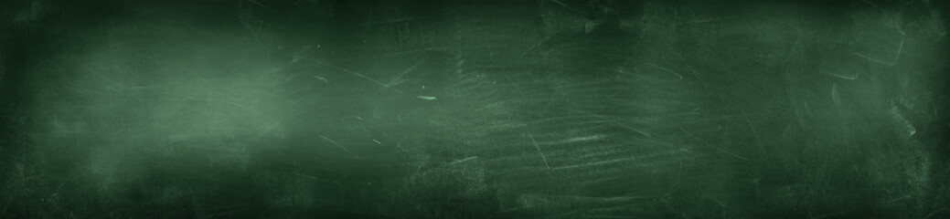 Green blackboard or chalkboard - obrazy, fototapety, plakaty