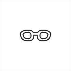 swimming glasses icon vector element design web template. EPS 10 vector icon