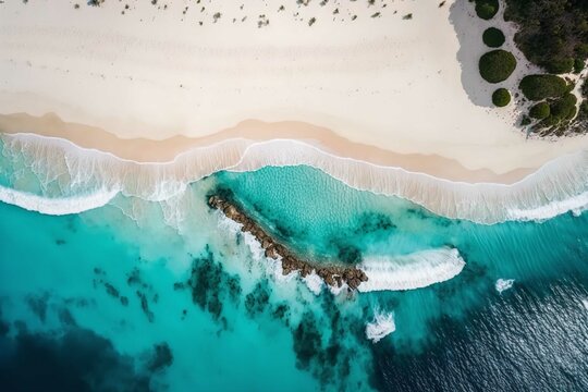 beach upview