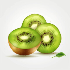 Kiwi fruit vector art for your smoothie bar or juice stand logo