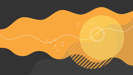 Abstract Shapes Modern Background