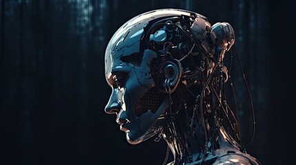 Innovation of the Future: Turning a Human Into a Cyberpunk Cyborg with Software and Mechanical Strength, Generative AI