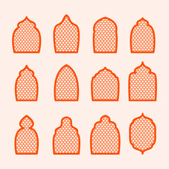 muslim frame pattern