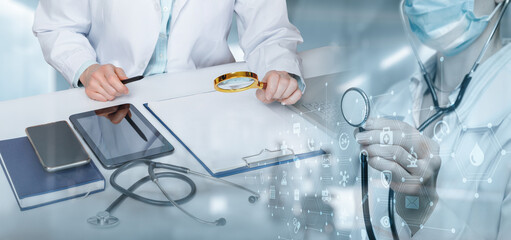 The concept of studying the medical history for the treatment of the disease.