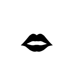 Silhouette Lips Kiss koplo 