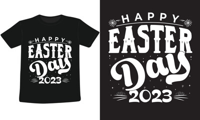 Happy Easter Day 2023 T-Shirt Design